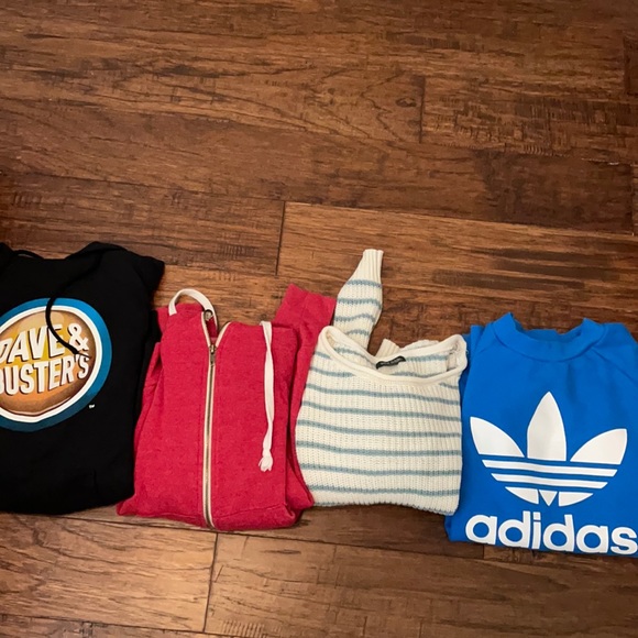 adidas Sweaters - hoodie, jacket, and sweater set!